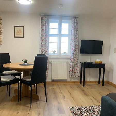 Turmstueble Im Torhaus Von 1545 Apartman Burgbernheim Kültér fotó