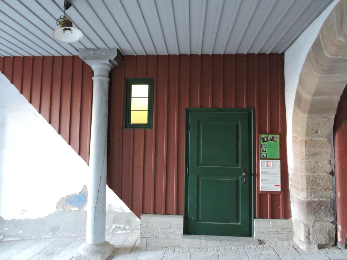 Turmstueble Im Torhaus Von 1545 Apartman Burgbernheim Kültér fotó