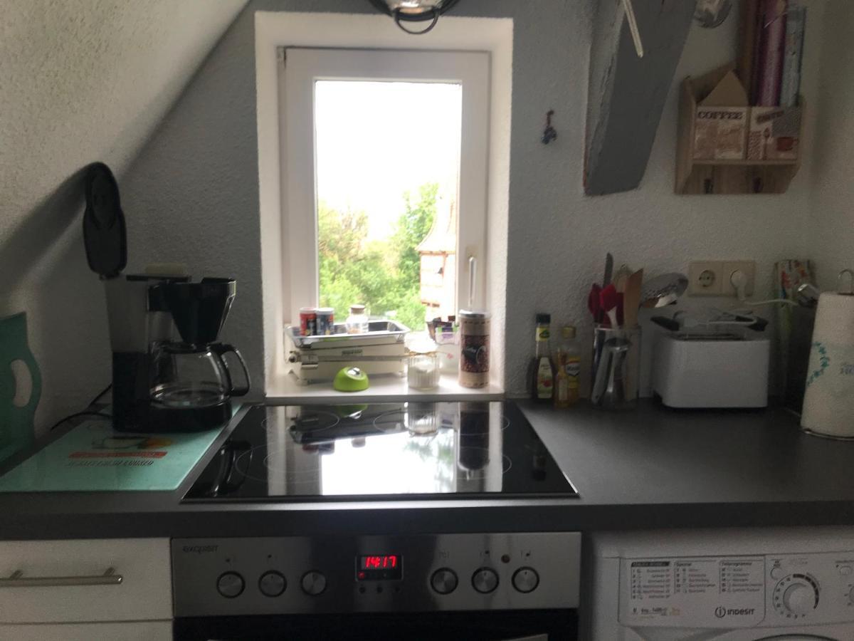 Turmstueble Im Torhaus Von 1545 Apartman Burgbernheim Kültér fotó