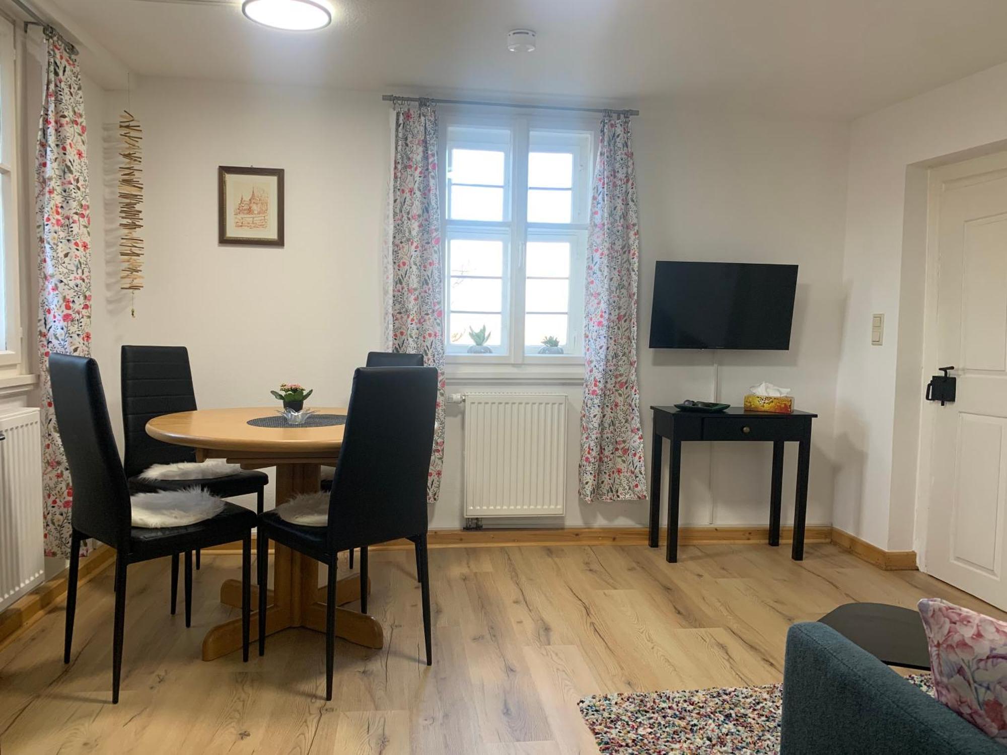 Turmstueble Im Torhaus Von 1545 Apartman Burgbernheim Kültér fotó